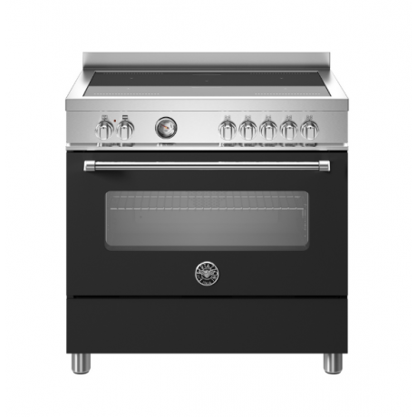 BERTAZZONI MAS95I1ENET Κουζίνα Ηλεκτρική με Επαγωγικές Εστίες 90cm Μαύρο BERTAZZONI MAS95I1ENET Κουζίνα Ηλεκτρική με Επαγωγικές Εστίες 90cm Μαύρο